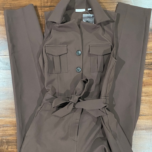 New York and Company Brown Jumper Size Small - Picture 6 of 6